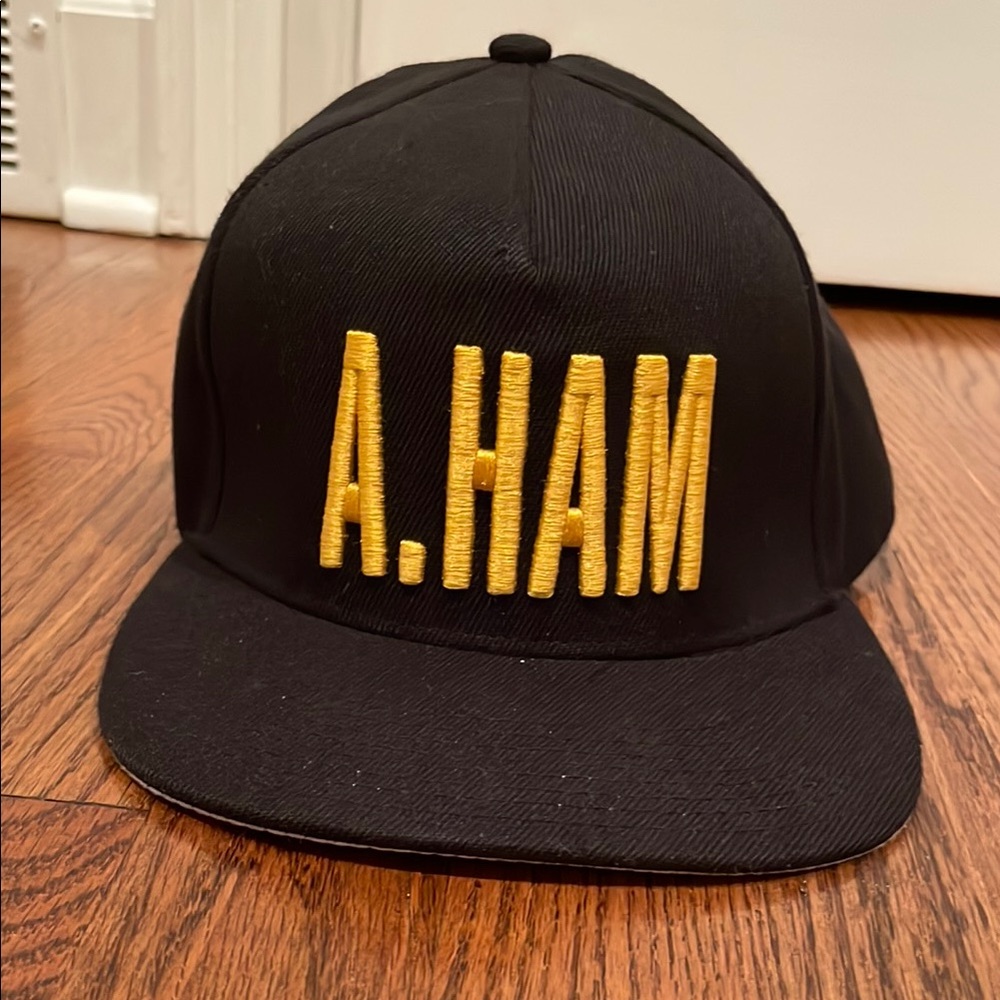 Hamilton Official Merch A. Ham Snapback Hat